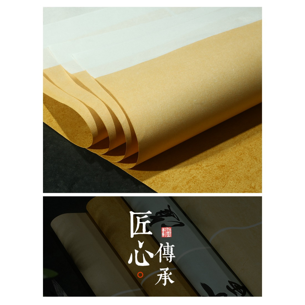 怡墨軒古風小楷紙小品宣紙四尺六開毛筆書法作品紙參展作品紙宣紙半生半生蠟染箋楷書書法紙彩色宣紙書法練習-細節圖10