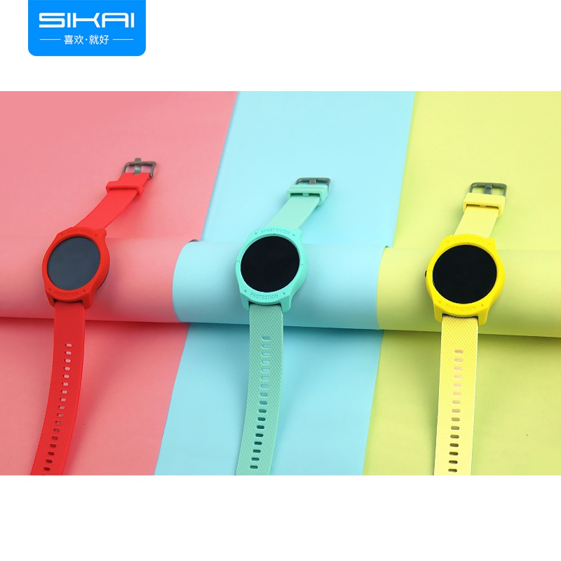 SIKAI Ticwatch pro保護殼出門問問智能手錶硅膠表帶保護套全包保護外殼ticwatch e/s2/c2/2-細節圖2