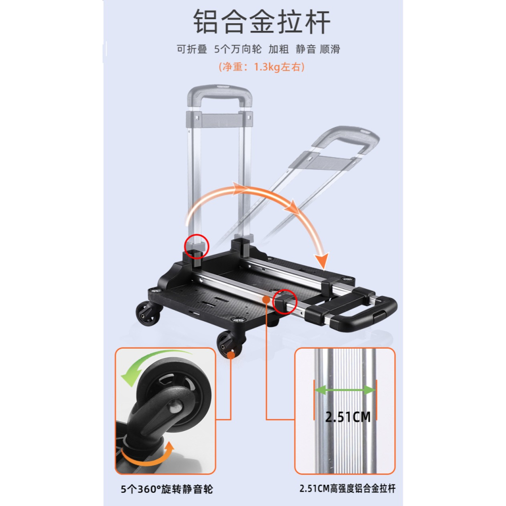 大號貓包兩只寵物泰迪外帶外出便攜拉桿箱貓咪揹包透氣狗狗雙肩包-細節圖3