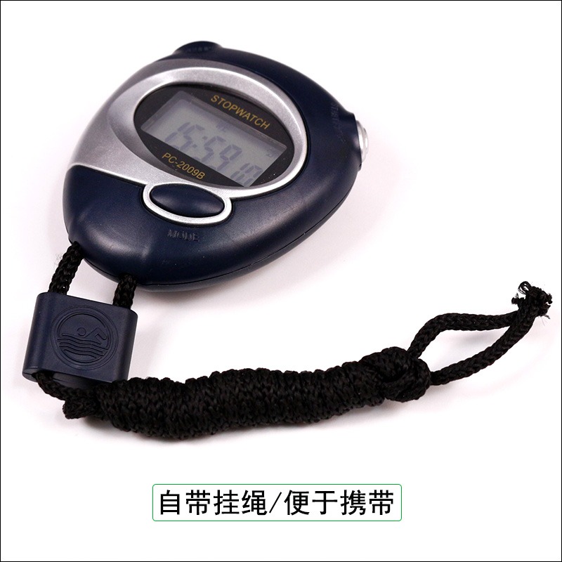 電子秒錶計時器0.01S秒初中高中學生用物理力學實驗器材教學儀器運動健身跑步田徑訓練學生裁判比賽便攜式-細節圖3