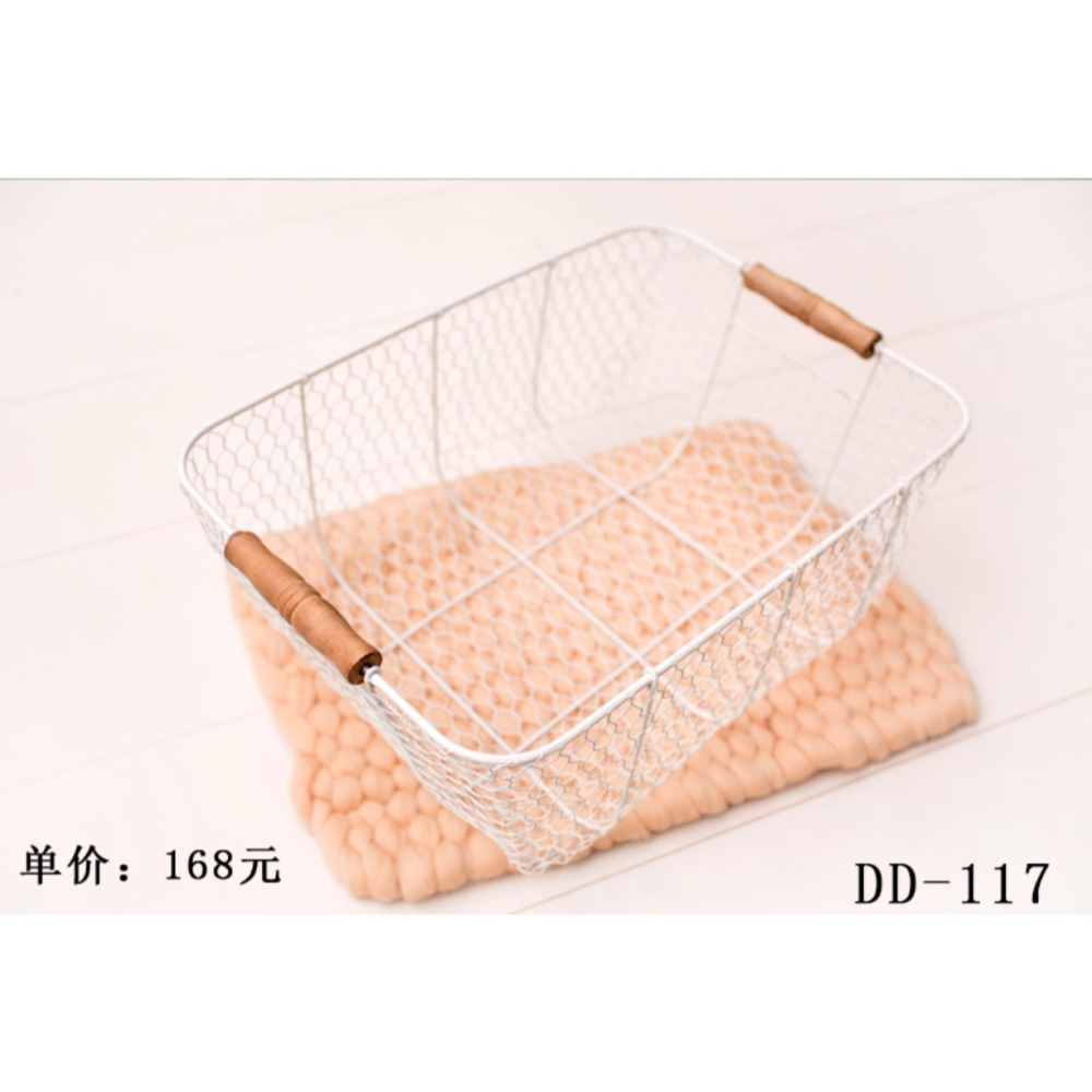 包郵KD攝影道具ins購物框超出片歐美風新生兒道具拍照布DD117-細節圖2