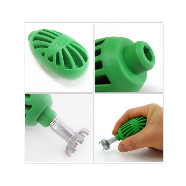 美國Softspikes高爾夫轉鞋把起釘器BasicWrench迷你105綠-細節圖2