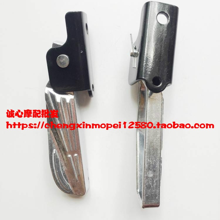 電動車鋁腳蹬 tzck小衛士小龜車小牛M1折疊腳踏 摩托車電摩後踏腳-細節圖2