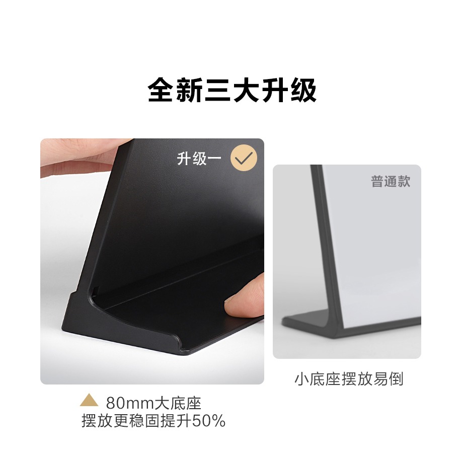 a4桌牌臺卡展示牌奶茶店菜單點餐牌a5雙面T型價格展示牌廣告牌桌面立牌臺牌價目表亞克力展示架餐桌立式臺簽-細節圖10