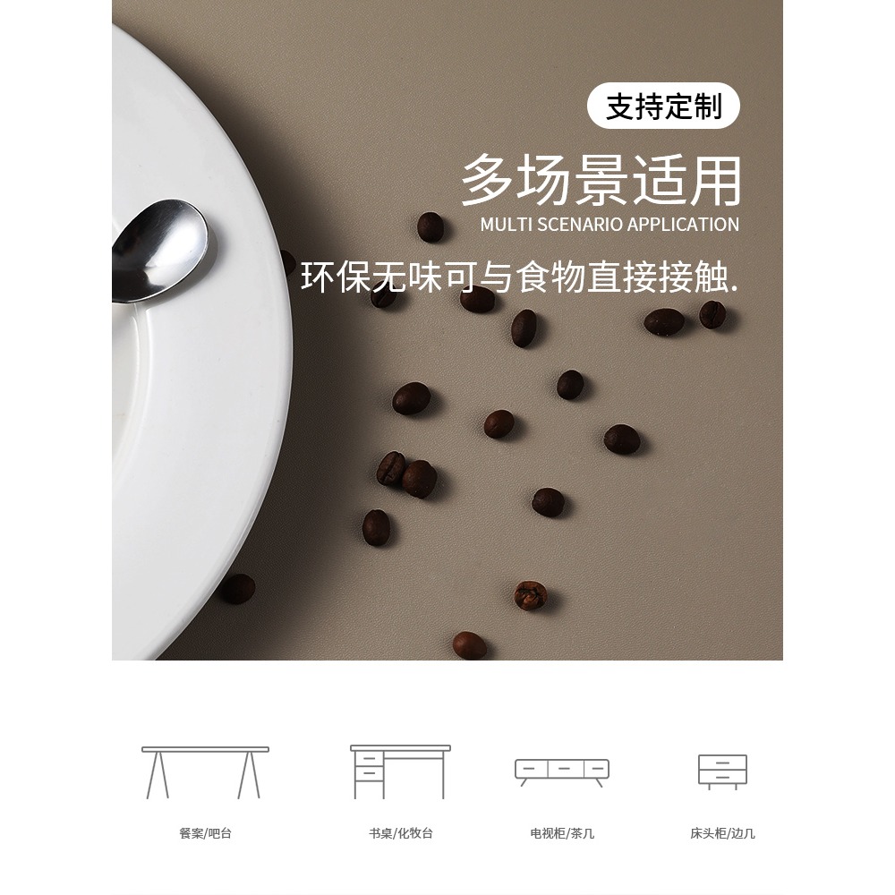 皮革桌墊書桌墊學生兒童學習寫字臺桌面保護墊防水電腦辦公室桌布-細節圖3