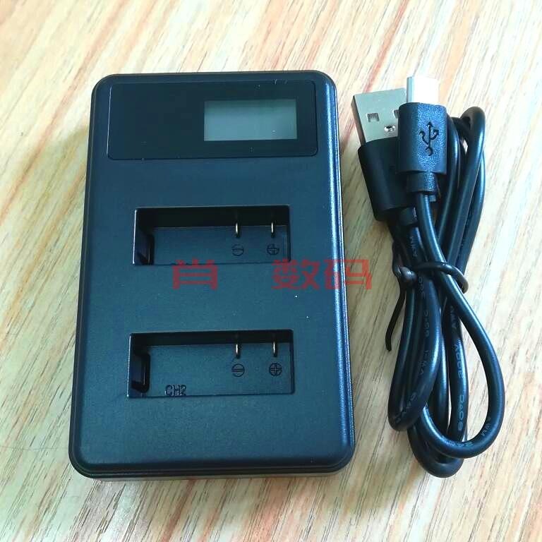 SJ4000 5000 Akaso運動相機電池A8山狗1050毫安C4 V50 S2充電器座-細節圖2