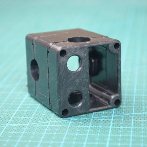 3D打印機配件 Ultimaker 2 UM2擠出機注塑件 十字塔座注塑件-細節圖2