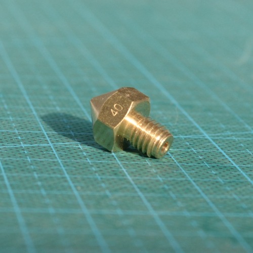 究其科技 3D打印機DIY配件 Ultimaker 0.4mm噴嘴 1.75mm打印絲用-細節圖2