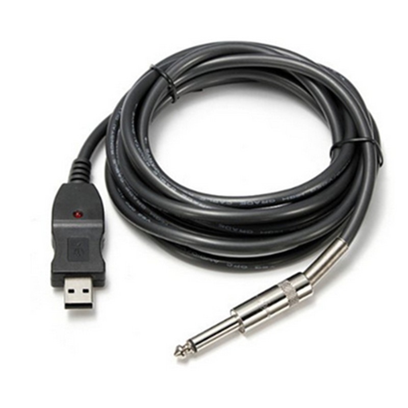 吉他轉USB 3M電吉他線  USB Guitar Link Cable  吉他線 即插即用-細節圖3