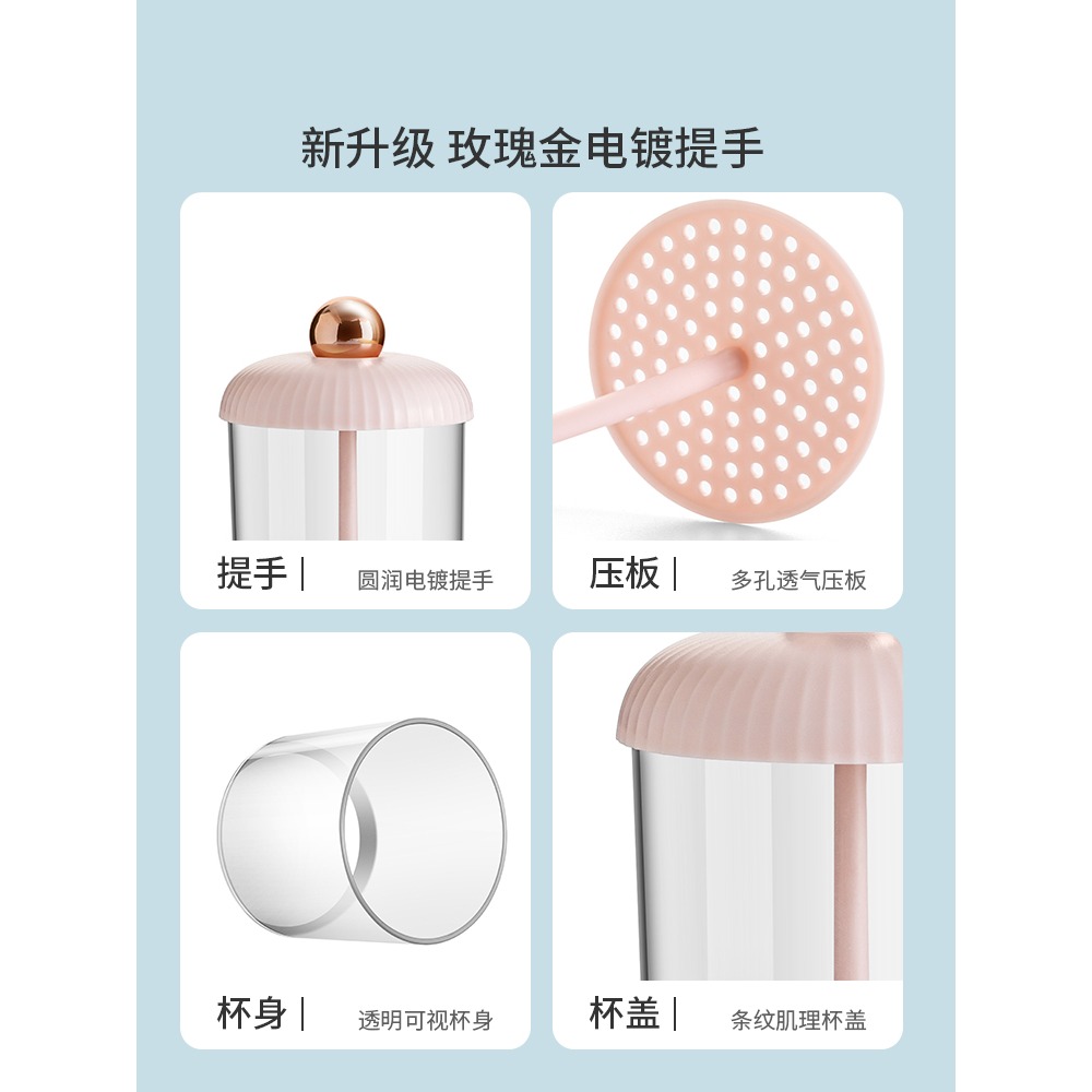 打泡器洗面奶專用便攜式起泡發泡器洗臉潔面起泡瓶打泡沫神器網紅-細節圖3