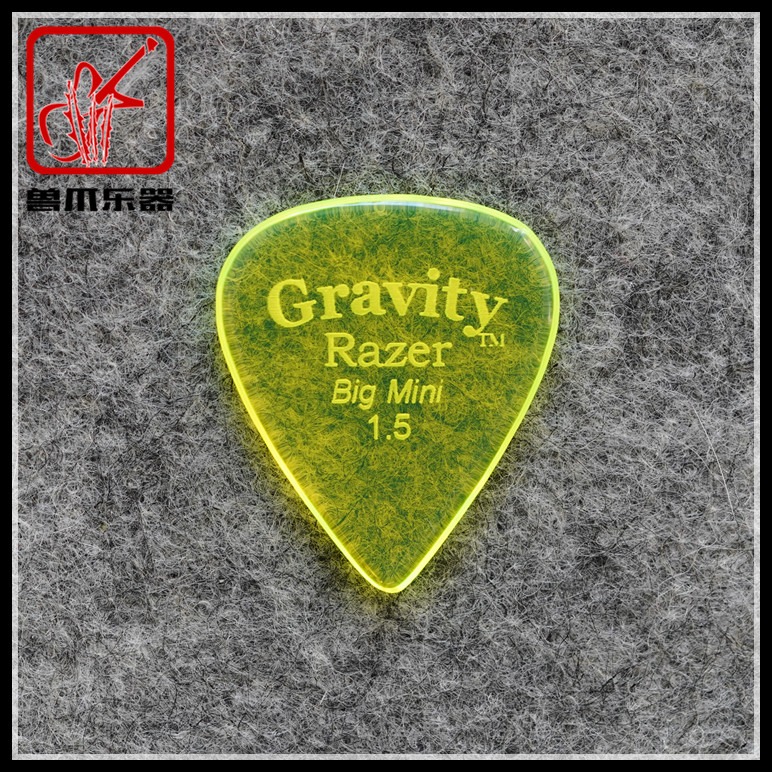 【獸爪樂器】Gravity picks Tripp/Edge/Razer款美國手工吉他撥片-細節圖2