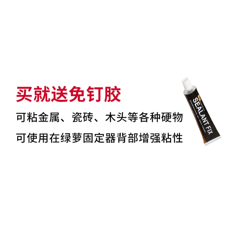 綠蘿固定器爬藤植物家用爬墻爬上墻神器掛鉤墻壁固定扣吸盤綠蘿夾-細節圖6