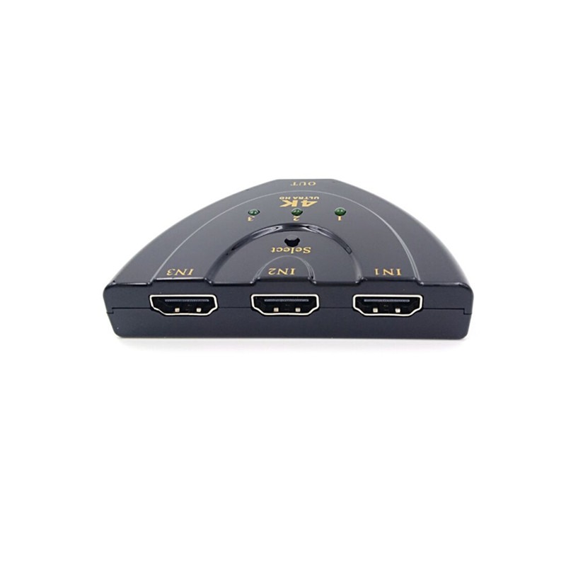 HDMI 3*1高清切換器支持4k*2k 豬尾巴1080P.3D3x1HDMI視頻切換器-細節圖2