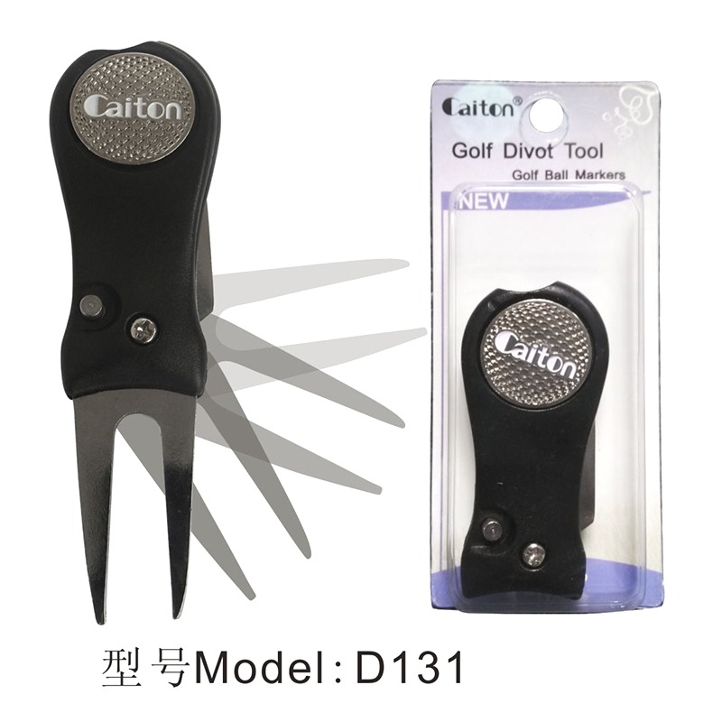 高爾夫果嶺叉 含MARK 高爾夫磁性mark果嶺叉修補工具含球位標-細節圖2