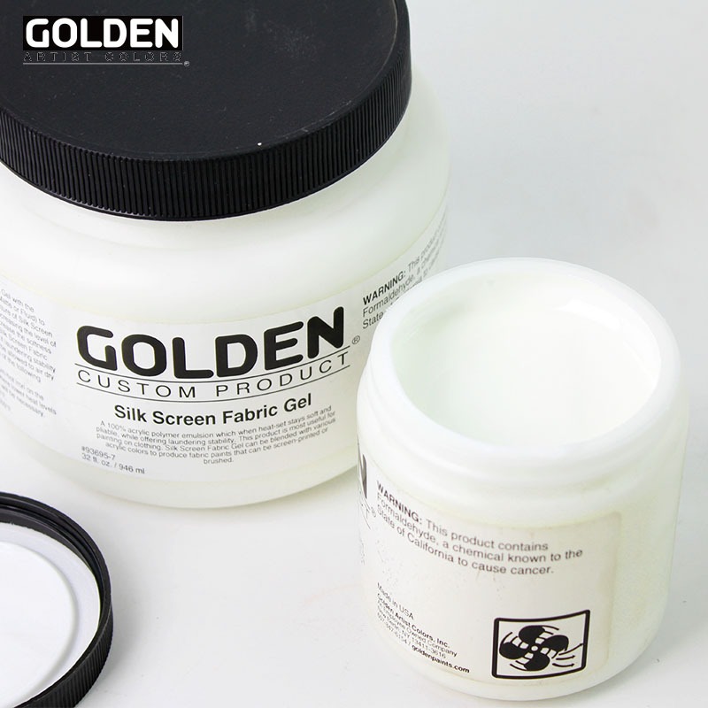 進口golden高登絲印媒介silkscreen medium 3690絲網印版畫媒介劑-細節圖4