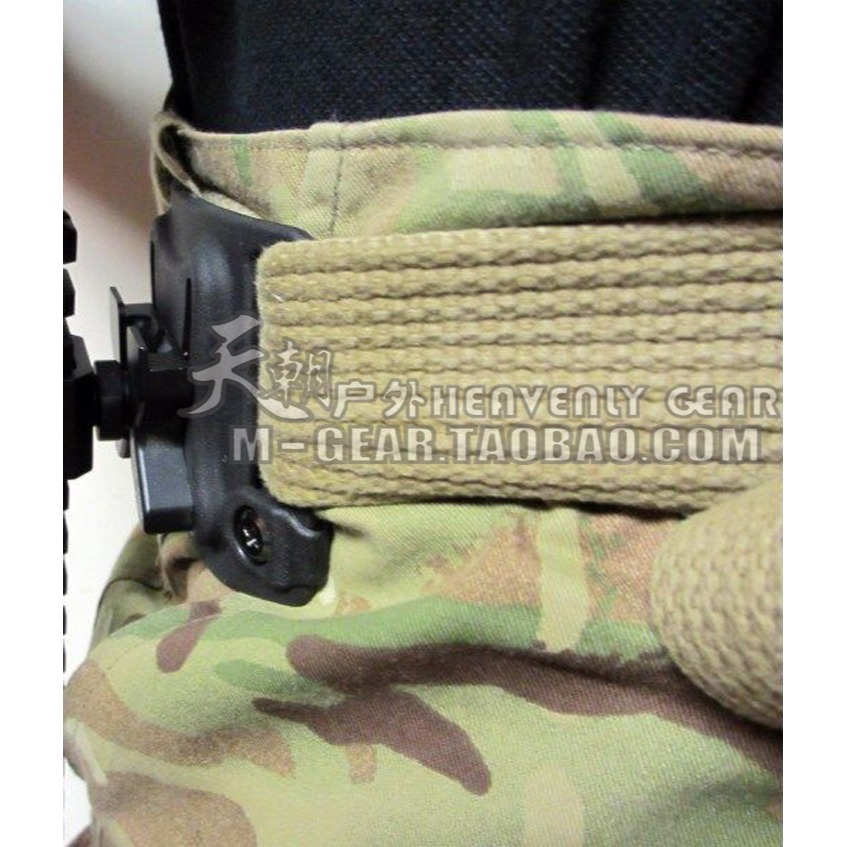 美式S&S快拆腰帶扣底座戰術腰帶20mm導軌快拆板腰板座Weaponlink-細節圖4