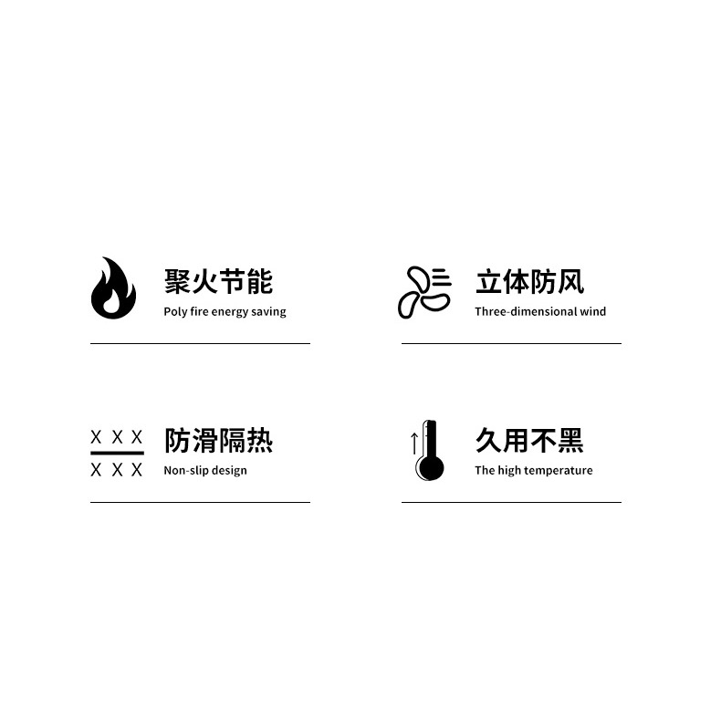 煤氣竈聚火防風罩家用燃氣竈臺架託節能圈通用型防滑支架擋風架子-細節圖7