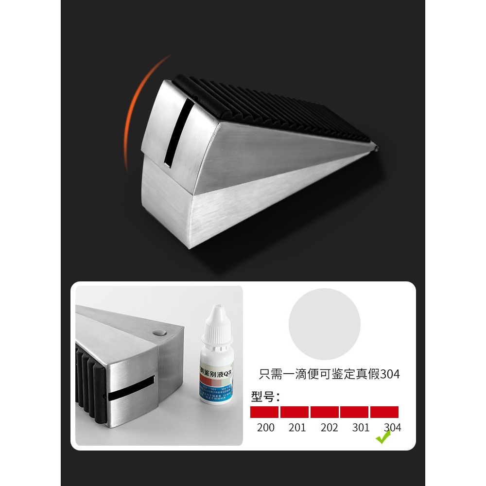 門擋阻門器家用防風門塞堵抵門門吸酒店開門止門安全獨居頂門神器-細節圖2