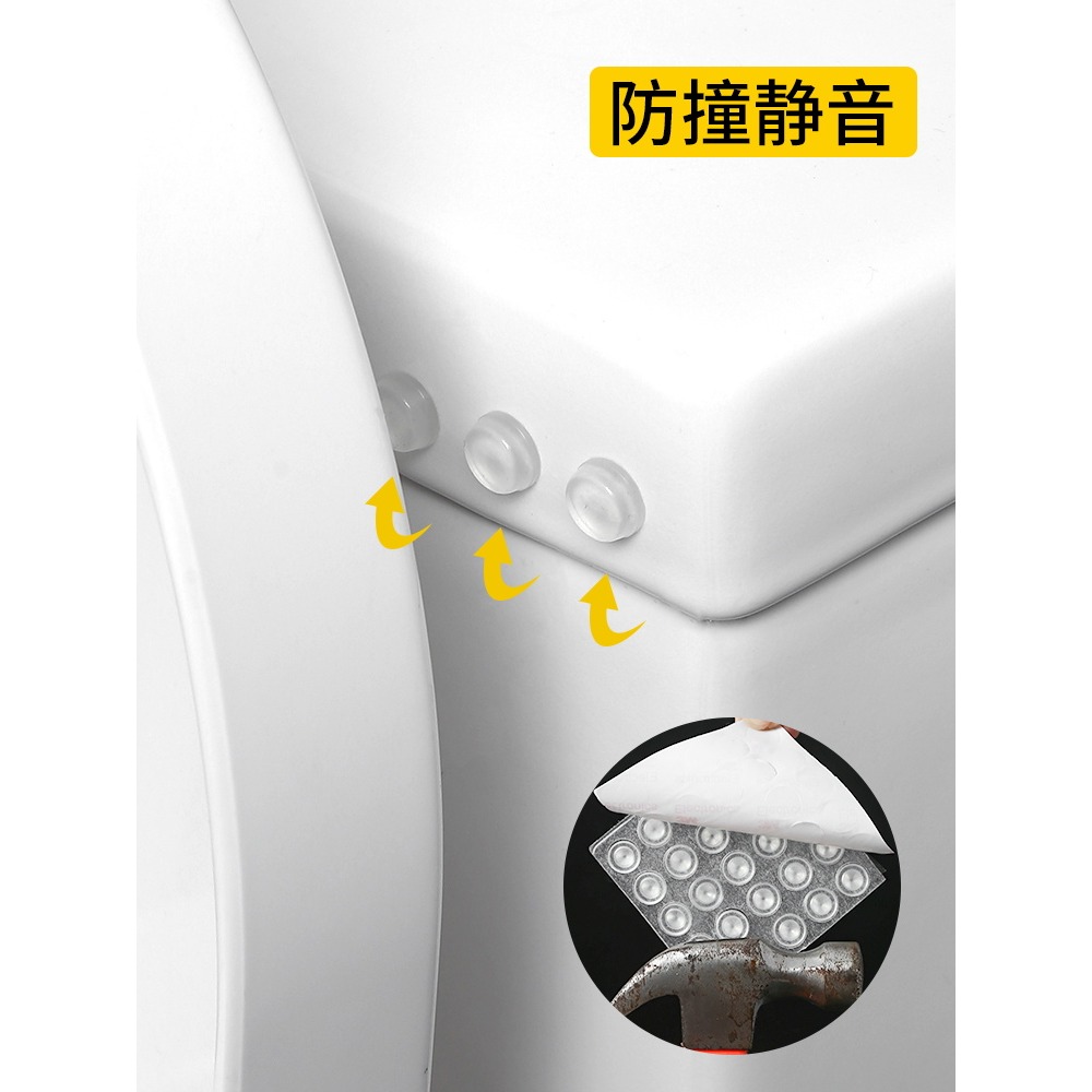 硅膠透明門擋防撞貼門把手櫃門後防磕碰緩沖靜音防碰撞免打孔門阻-細節圖4