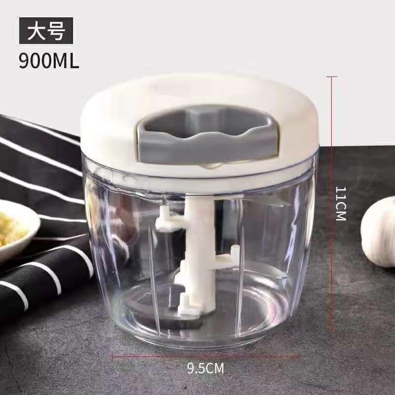 家用壓蒜搗蒜泥神器手動小型蒜末粉碎輔食迷你蒜蓉攪碎機拉蒜神器-細節圖2