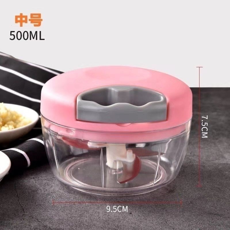 家用壓蒜搗蒜泥神器手動小型蒜末粉碎輔食迷你蒜蓉攪碎機拉蒜神器-細節圖3