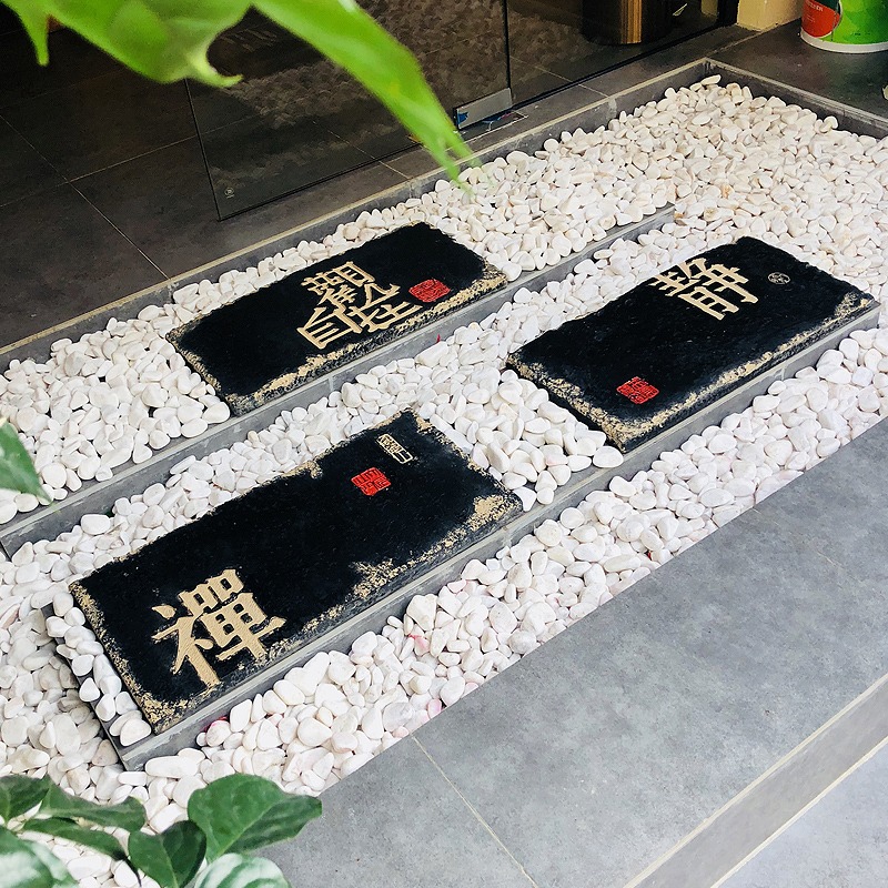 戶外花園草坪鋪路石仿古墊腳石別墅庭院園林文化防滑腳踏板汀步石-細節圖2