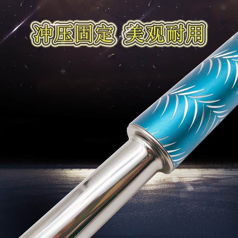包郵 25圓管不銹鋼樓梯扶手雕花鋁柱 陽臺圍欄裝飾水漲柱皇冠鋁柱-細節圖3