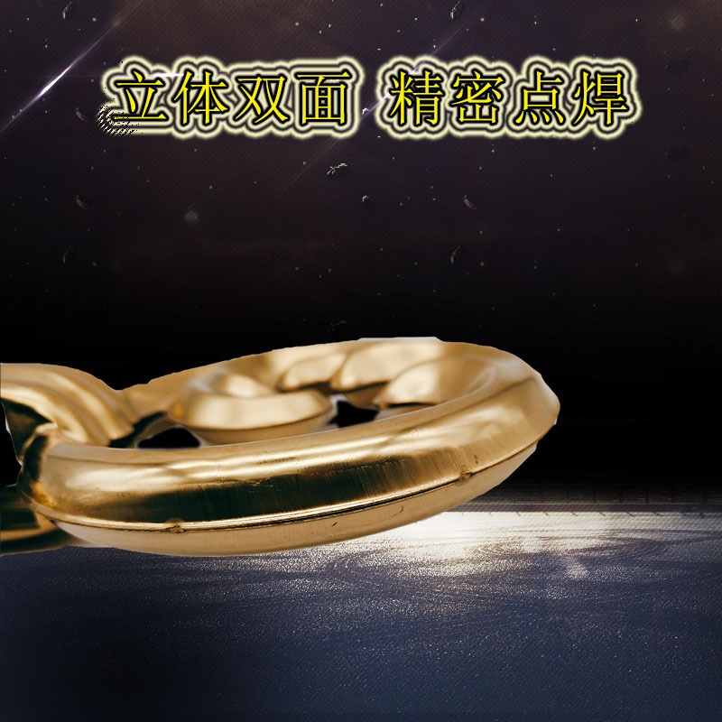 304不銹鋼歐式庭院門花25方孔白色金色寶瓶花山羊角圍欄裝飾配件-細節圖2