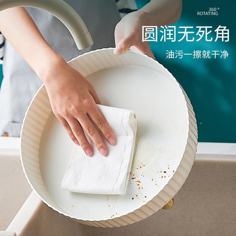 果盤家用新款客廳茶幾水果旋轉託盤網紅爆款-細節圖3