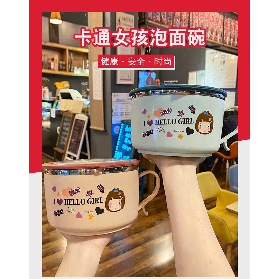 不銹鋼保溫飯盒上班族碗大人飯盆缸餐盒小學生專用食堂打便當-細節圖6