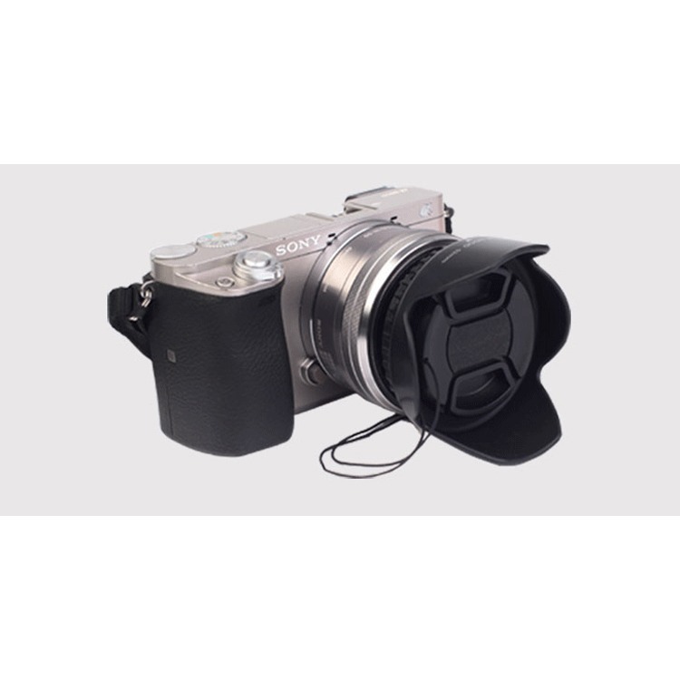 適用索尼A5000 a5100 a6300 a6000L NEX-5T 6微單16-50鏡頭遮光罩-細節圖4