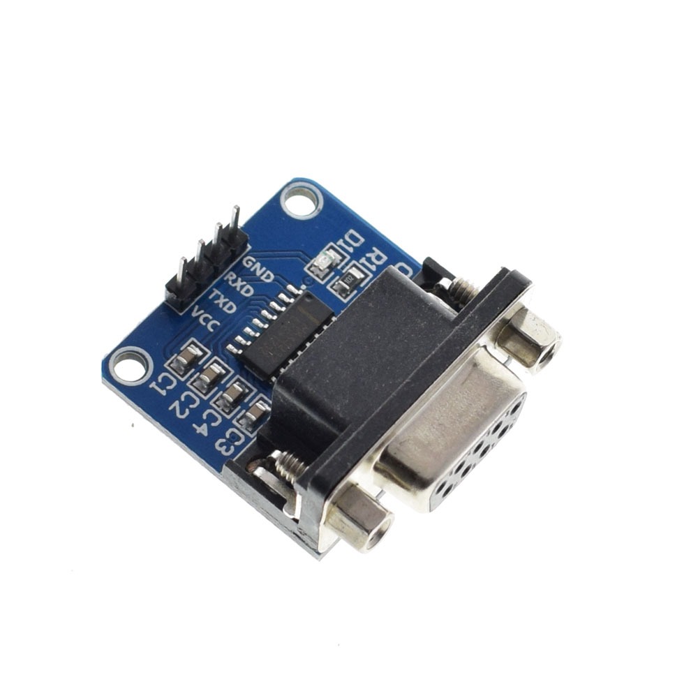 RS232轉TTL模塊2代 串口模塊下載線刷機板 DB9連接器MAX232連接器-細節圖2