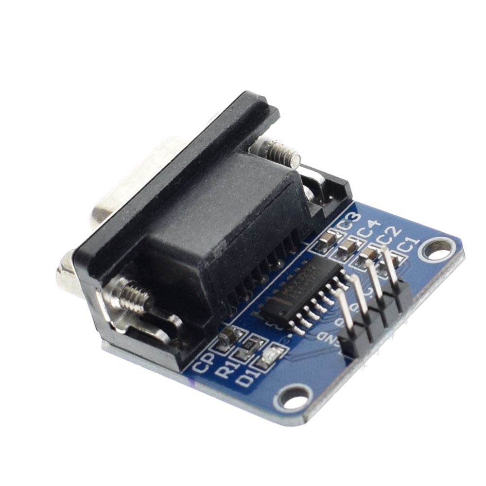 RS232轉TTL模塊2代 串口模塊下載線刷機板 DB9連接器MAX232連接器-細節圖4