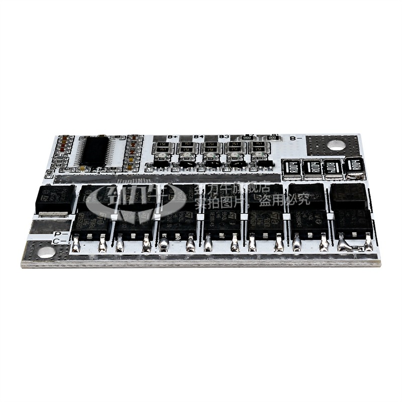3/4/5串聚合物鋰電池/磷酸鐵鋰電池充電放電保護板12V 100A帶均衡-細節圖2