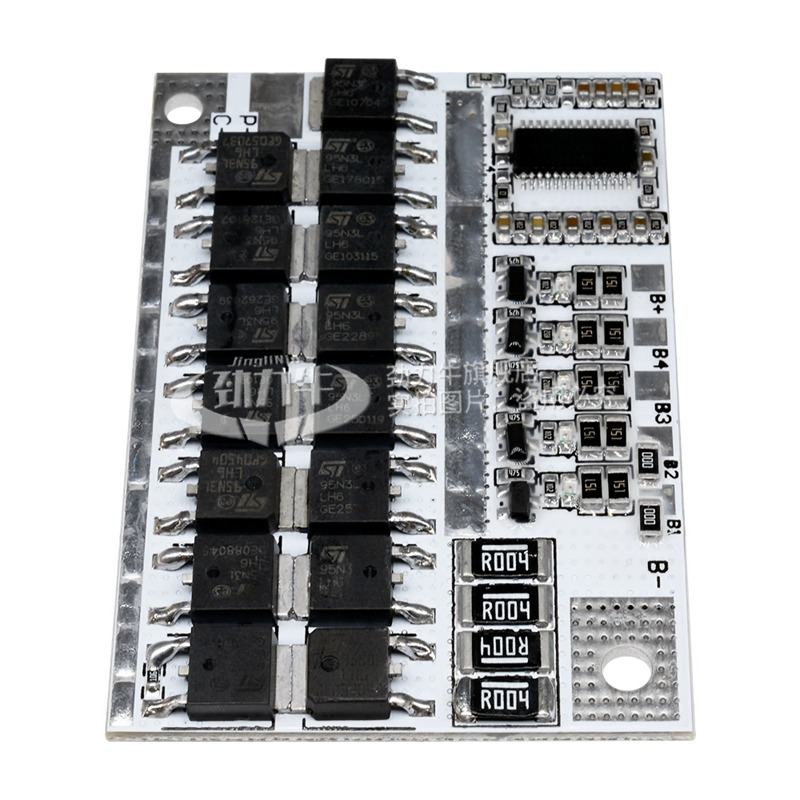 3/4/5串聚合物鋰電池/磷酸鐵鋰電池充電放電保護板12V 100A帶均衡-細節圖3