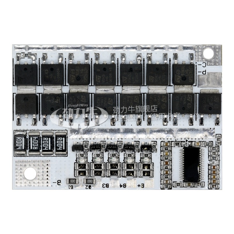 3/4/5串聚合物鋰電池/磷酸鐵鋰電池充電放電保護板12V 100A帶均衡-細節圖5