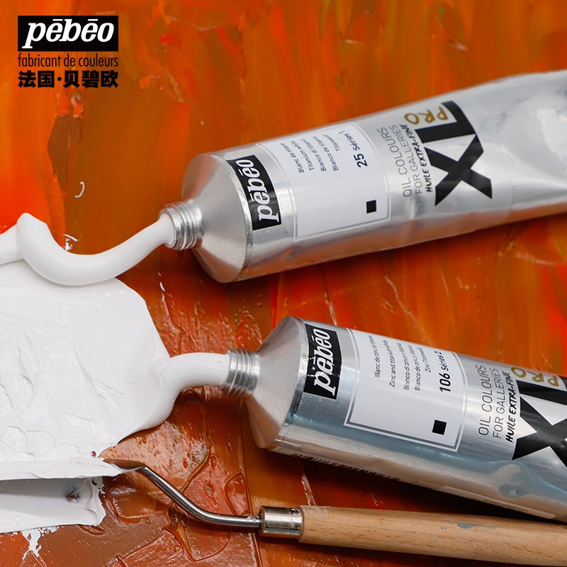 貝碧歐Pebeo XL pro進口藝術家級油畫顏料油彩顏料有蜂蠟成分色澤通透質地順滑油畫顏料-細節圖5