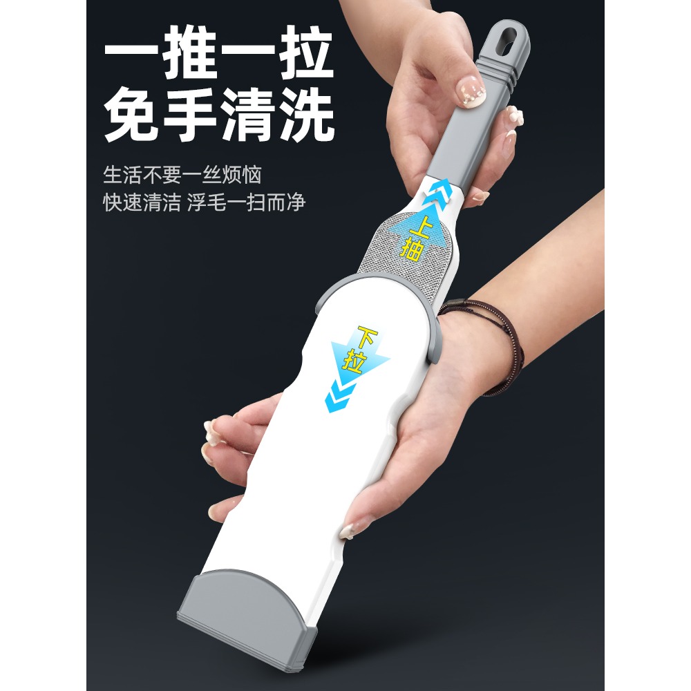 佳奇推薦】粘毛器滾筒去毛粘毛神器衣服刷毛器除毛刷吸沾毛刮毛器-細節圖3