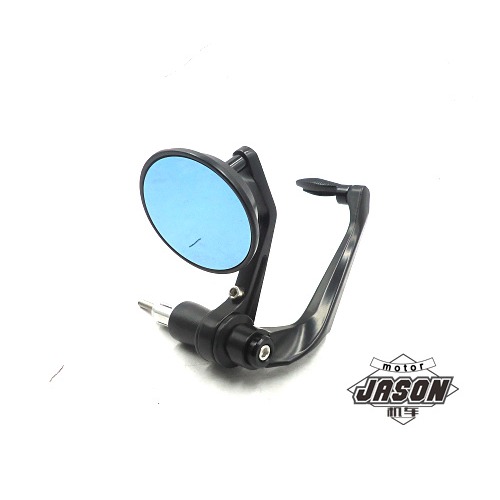 無極300AC改裝M型CAFE款趴把LX300-6C復古反光鏡300R手把防摔牛角-細節圖4