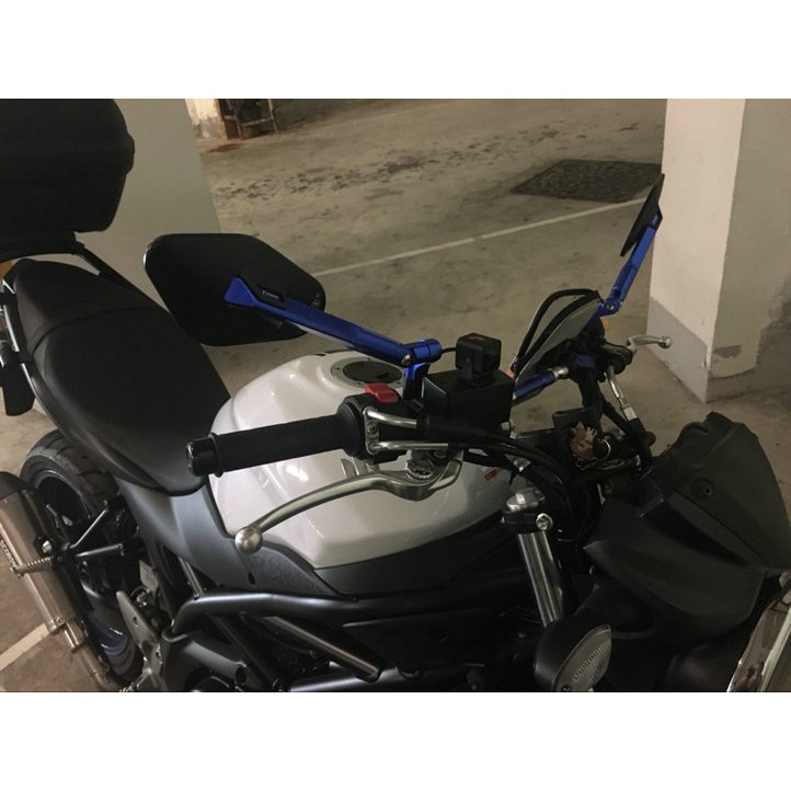 黃龍600 春風NK250 MSX125 小怪獸 摩托車改裝CNC後視鏡 反光鏡-細節圖2