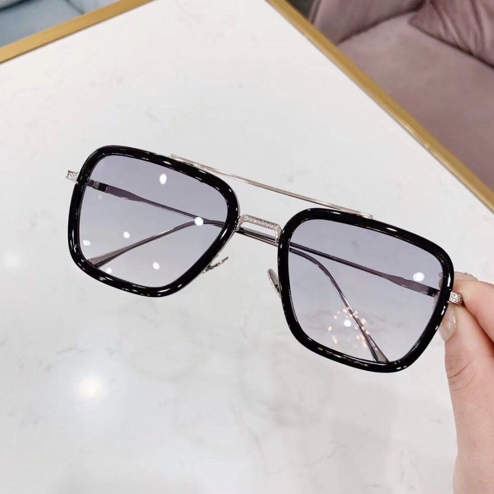 鋼鐵俠眼鏡唐尼同款鋼鐵俠小羅伯特唐尼同款眼鏡伊迪絲蜘蛛俠墨鏡-細節圖2