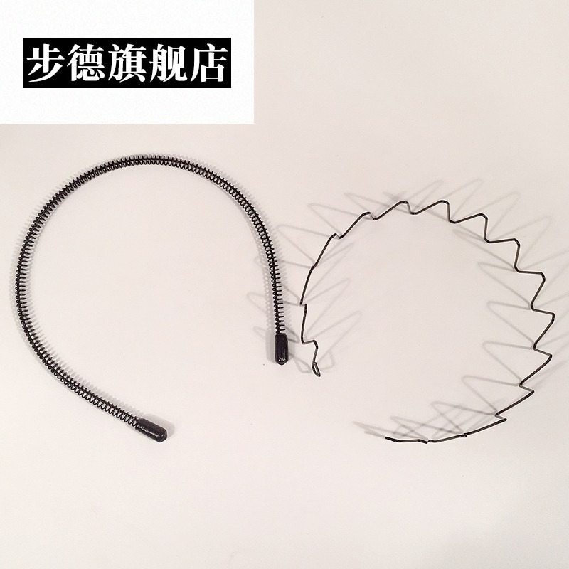 發箍男潮隱形束發男生壓發捆發卡女發帶洗臉男士留長發過渡期頭箍-細節圖2