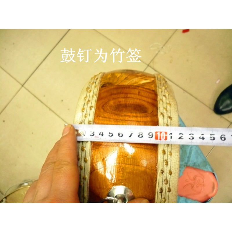 白坯鼓，漢鼓，川堂鼓，道場鼓，竹釘鼓，高低鼓，鑼鼓用品-細節圖10