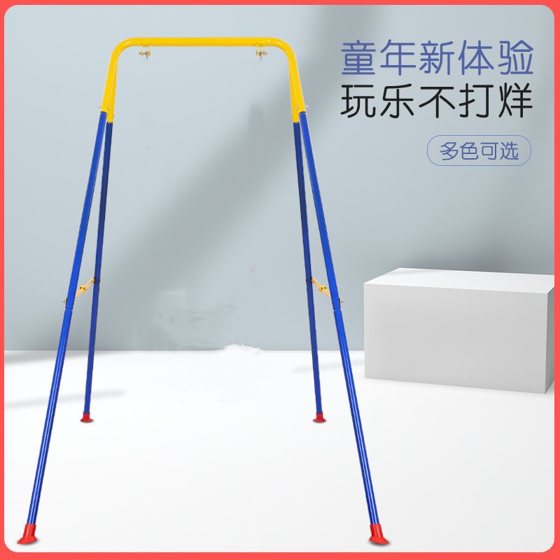 鞦韆支架吊牀可折疊雙人家用臥室懸掛吊椅靠墊掛戶外躺寢室可盤腿-細節圖9