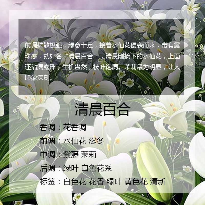 檀道無花果杜桑晚香玉水中影清晨百合感官之水東京柑橘香水小樣-細節圖10