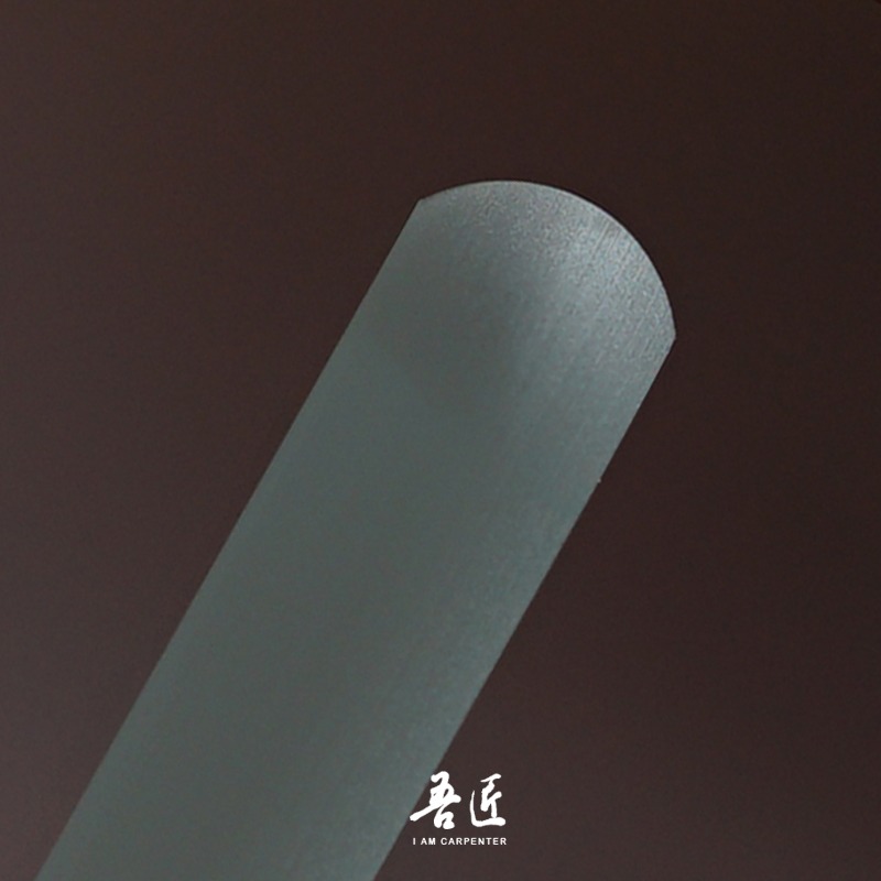 吾匠 超白玻璃板皮革手工皮藝輔助工具磨刀牀面刮板削薄DIY高品質-細節圖3