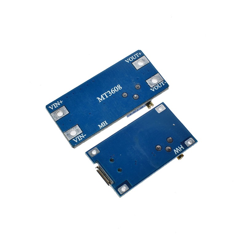 MT3608 DC-DC升壓模塊2A升壓板輸入電壓2-24V升5/9/12/-28V可調-細節圖5