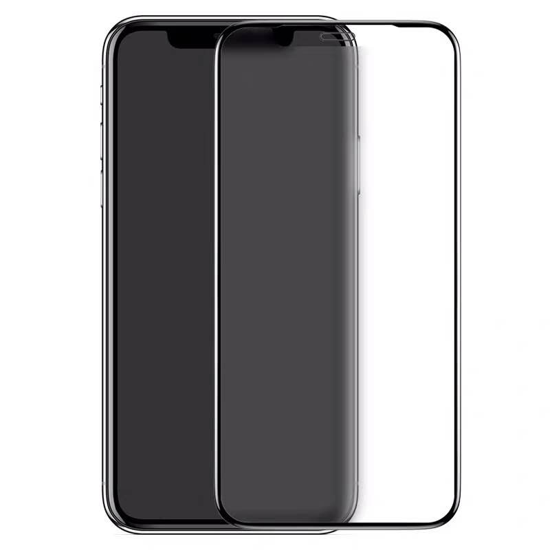 iphone11磨砂鋼化膜蘋果XR全屏xs防窺膜12promax遊戲防指紋78plus-細節圖5
