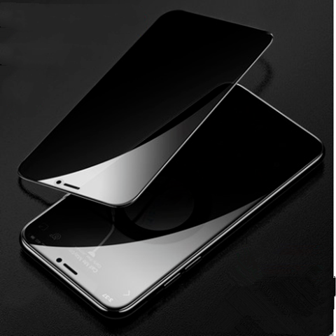 iphone11磨砂鋼化膜蘋果XR全屏xs防窺膜12promax遊戲防指紋78plus-細節圖10
