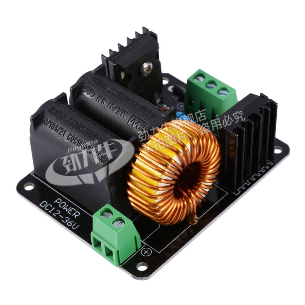 高壓ZVS特斯拉線圈驅動板+點火線圈 雅各布天梯加熱器DC12-36V24V-細節圖4